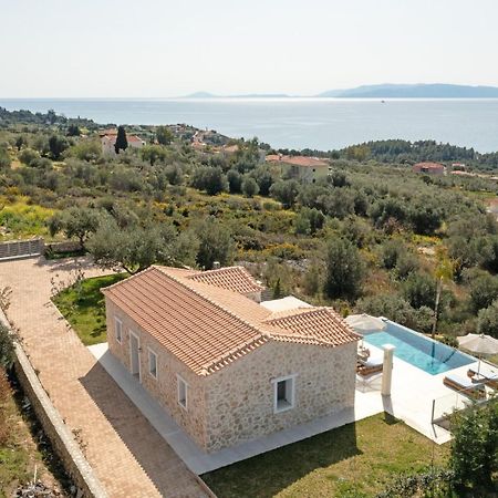 Natural Stone Villas Kefalonia ตราเปซากิ ภายนอก รูปภาพ