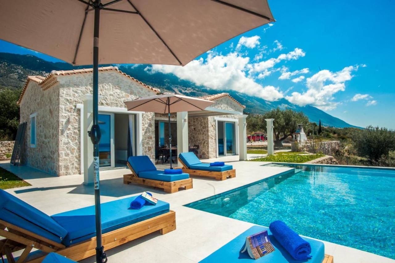 Natural Stone Villas Kefalonia ตราเปซากิ ภายนอก รูปภาพ